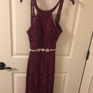 Floor length formal dress